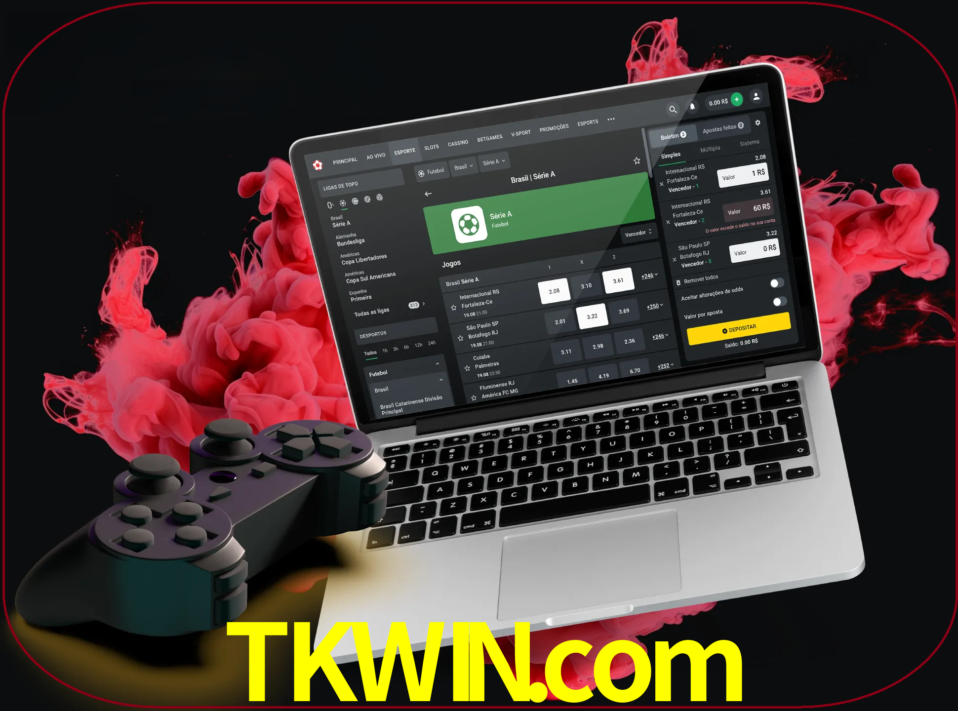 Visite a secção especial de jogos de vídeo em tkwin para descobrir em que jogos pode apostar e ganhar muito dinheiro.