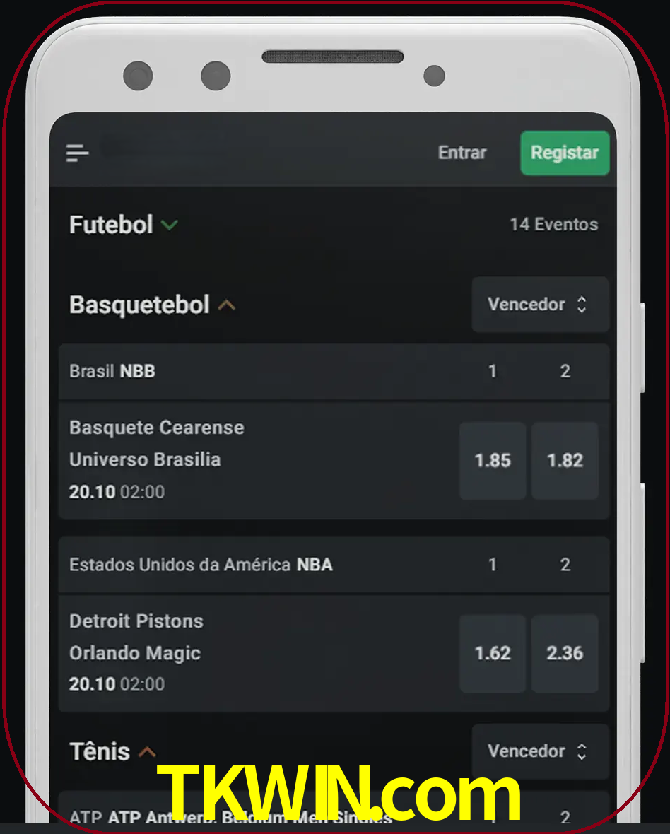 Aposte e assista aos esportes em formato ao vivo.
