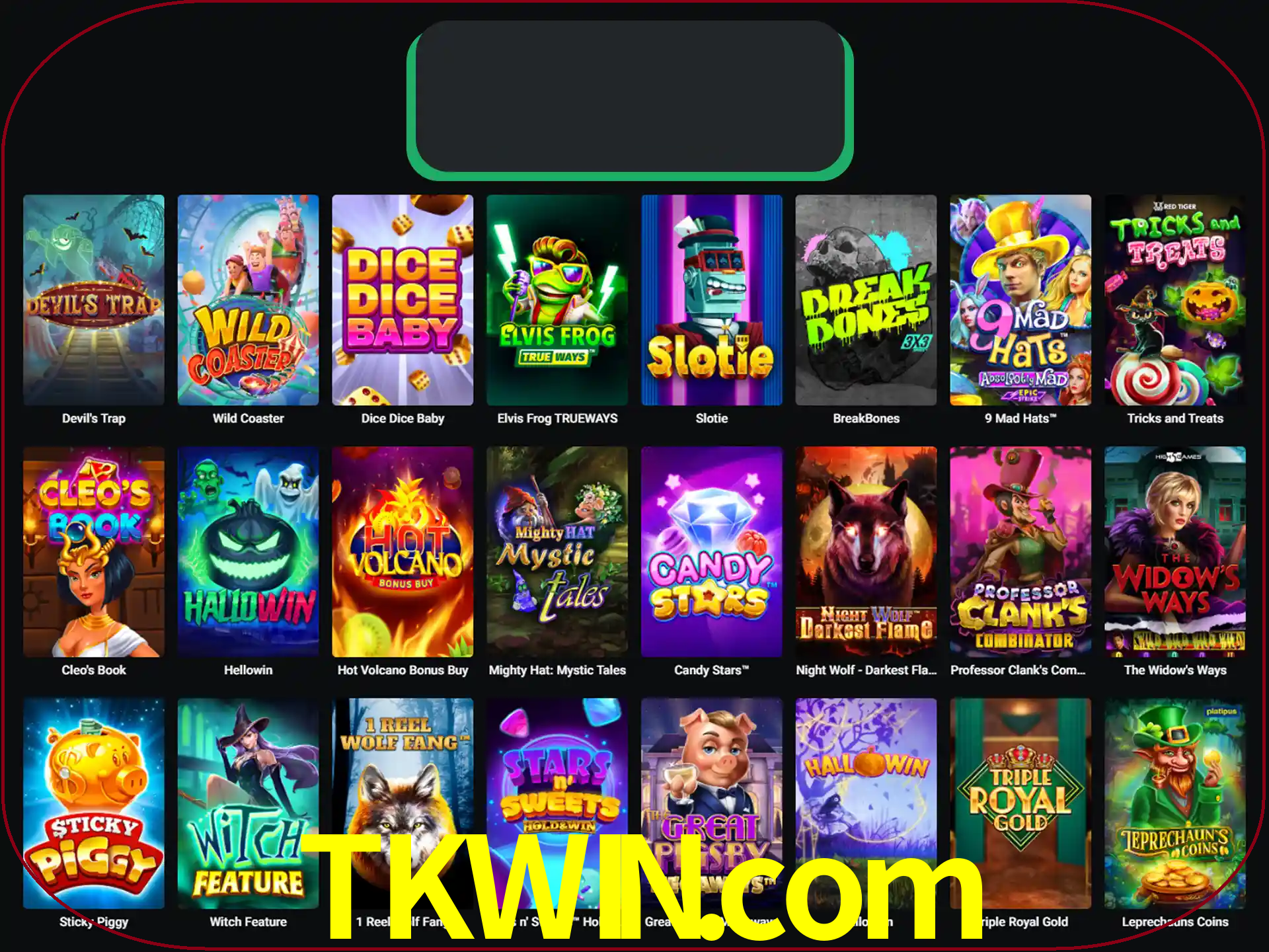 Procure por seus amados jogos de slot.